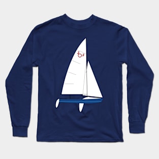 International 505 Sailboat Long Sleeve T-Shirt